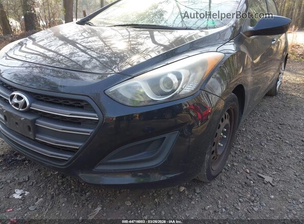 KMHD35LH4GU325191 2016 HYUNDAI ELANTRA GT Черный Вид спереди