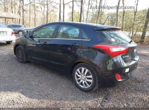KMHD35LH4GU325191 2016 HYUNDAI ELANTRA GT Черный Задняя левая четверть