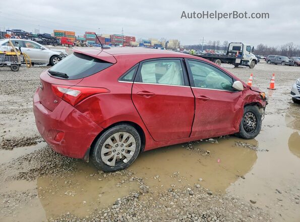 KMHD35LH8GU315232 2016 HYUNDAI ELANTRA Красный Задняя правая четверть