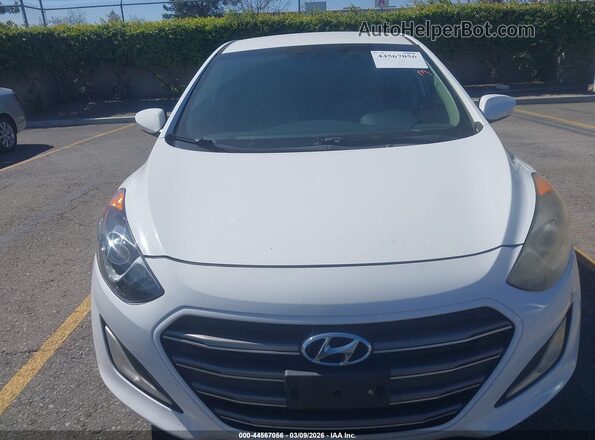 KMHD35LH8GU316526 2016 HYUNDAI ELANTRA GT Белый Вид щитка приборов
