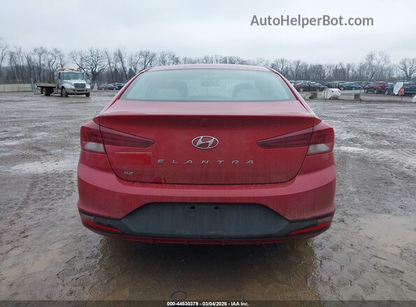 KMHD74LF1KU791831 2019 HYUNDAI ELANTRA Красный 