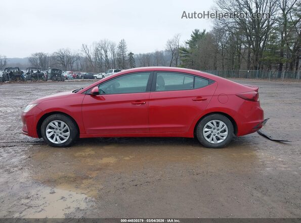 KMHD74LF1KU791831 2019 HYUNDAI ELANTRA Красный 