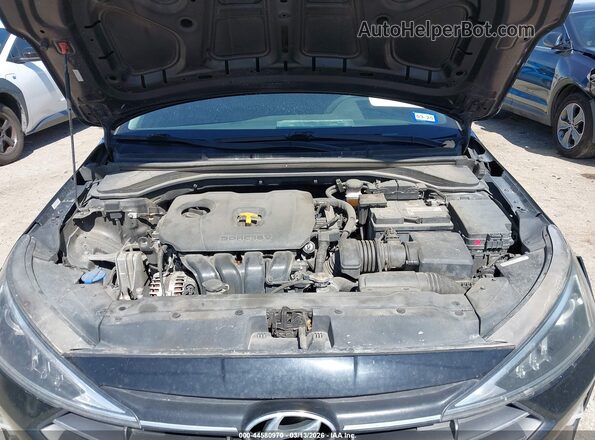 KMHD74LF1LU957332 2020 HYUNDAI ELANTRA Черный Вид сзади