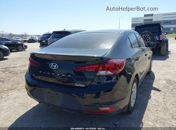 KMHD74LF1LU957332 2020 HYUNDAI ELANTRA Черный Задняя правая четверть