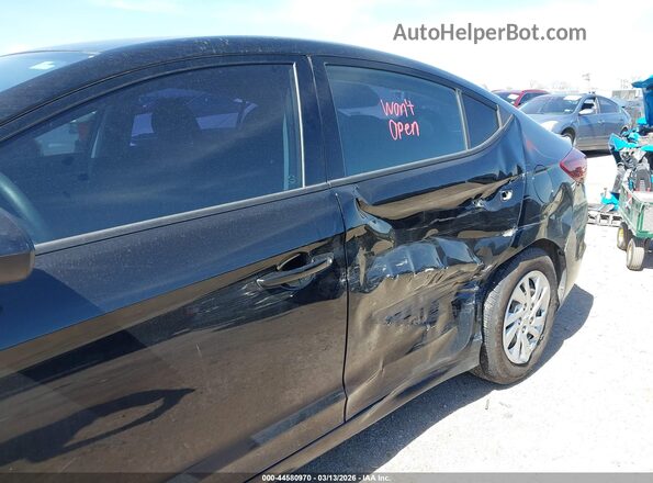 KMHD74LF1LU957332 2020 HYUNDAI ELANTRA Черный Вид спереди