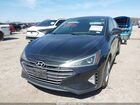 2020 Hyundai Elantra Se Черный vin: KMHD74LF1LU957332