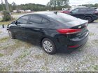 2017 Hyundai Elantra Se Black vin: KMHD74LF2HU078932