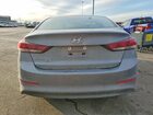2018 Hyundai Elantra Se Серый vin: KMHD74LF3JU582038