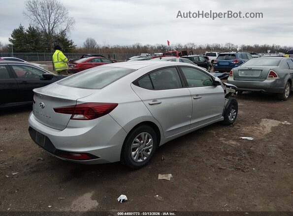 KMHD74LF3KU780782 2019 HYUNDAI ELANTRA Серый Задняя правая четверть