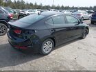 2017 Hyundai Elantra Se Черный vin: KMHD74LF5HU329894