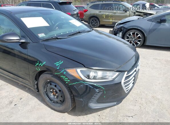 KMHD74LF5HU329894 2017 HYUNDAI ELANTRA Черный Панорамный вид салона 360°