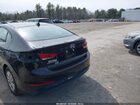2017 Hyundai Elantra Se Черный vin: KMHD74LF5HU329894