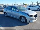 2020 Hyundai Elantra Se Silver vin: KMHD74LF5LU106344