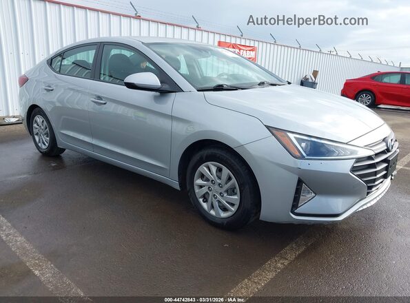 KMHD74LF6LU952899 2020 HYUNDAI ELANTRA Серебряный Передняя правая четверть