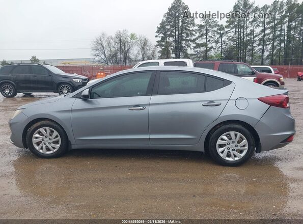KMHD74LF8KU881672 2019 HYUNDAI ELANTRA Серый Панорамный вид салона 360°