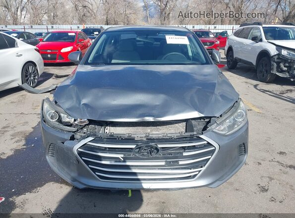 KMHD84LF0HU406247 2017 HYUNDAI ELANTRA Серый Вид щитка приборов