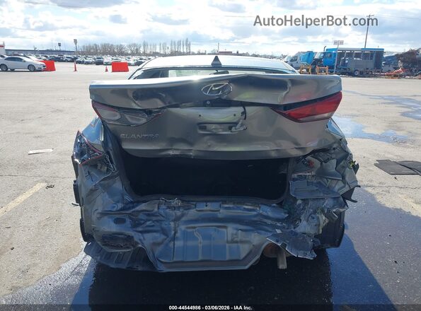 KMHD84LF0HU406247 2017 HYUNDAI ELANTRA Серый 