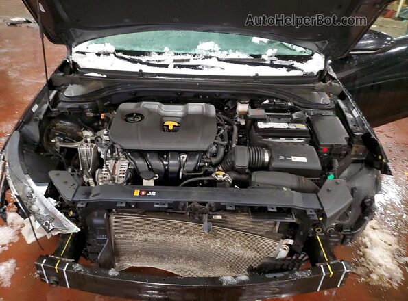 KMHD84LF0KU874664 2019 HYUNDAI ELANTRA Черный Вид задней части салона