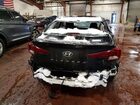 2019 Hyundai Elantra Sel Черный vin: KMHD84LF0KU874664