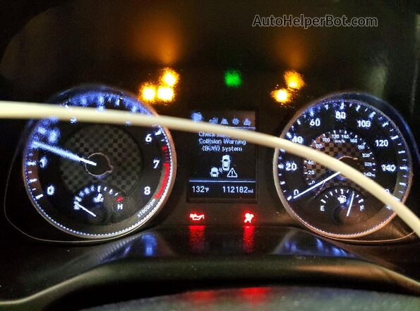 KMHD84LF0KU874664 2019 HYUNDAI ELANTRA Черный Вид щитка приборов