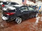 2019 Hyundai Elantra Sel Черный vin: KMHD84LF0KU874664
