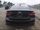 2017 Hyundai Elantra Limited Черный vin: KMHD84LF1HU335933