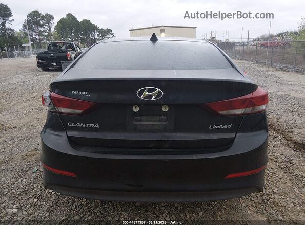 KMHD84LF1HU335933 2017 HYUNDAI ELANTRA Черный 