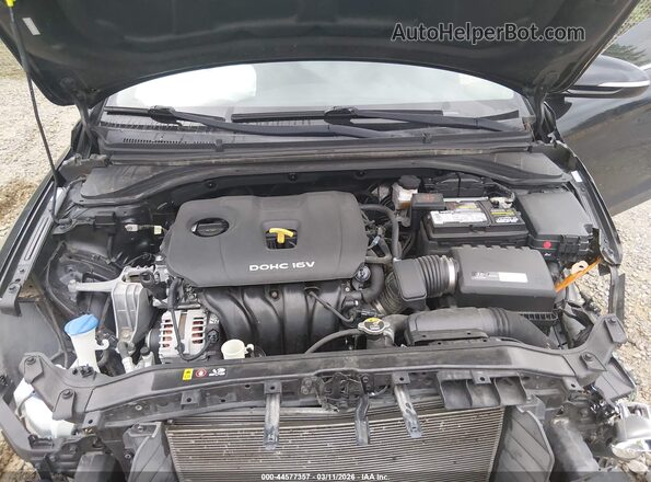 KMHD84LF1HU335933 2017 HYUNDAI ELANTRA Черный Вид сзади