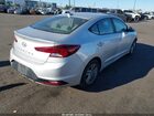 2019 Hyundai Elantra Sel Silver vin: KMHD84LF1KU736731