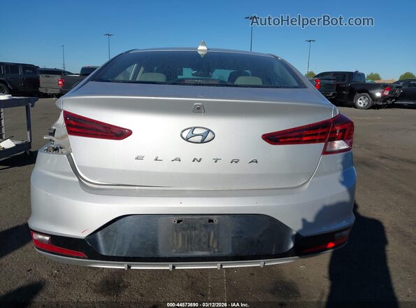 KMHD84LF1KU736731 2019 HYUNDAI ELANTRA Silver 