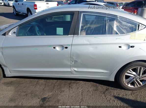 KMHD84LF1KU736731 2019 HYUNDAI ELANTRA Silver 