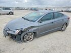 2019 Hyundai Elantra Sel Gray vin: KMHD84LF1KU736857