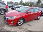 2020 Hyundai Elantra Value Edition Red vin: KMHD84LF1LU994801