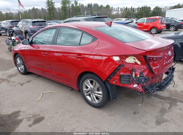KMHD84LF1LU994801 2020 HYUNDAI ELANTRA Red Tył lewy