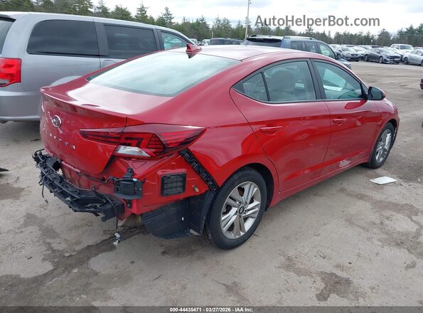 KMHD84LF1LU994801 2020 HYUNDAI ELANTRA Red Tył prawy