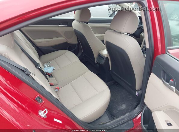 KMHD84LF1LU994801 2020 HYUNDAI ELANTRA Red Widok naklejki z numerem VIN