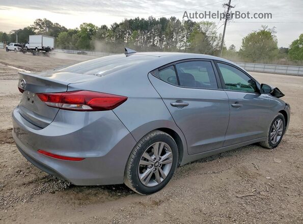KMHD84LF2JU524189 2018 HYUNDAI ELANTRA Серый Задняя правая четверть