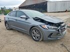 2018 Hyundai Elantra Sel Серый vin: KMHD84LF2JU524189
