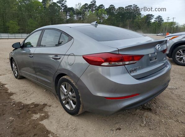 KMHD84LF2JU524189 2018 HYUNDAI ELANTRA Серый Задняя левая четверть