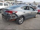 2019 Hyundai Elantra Sel Gray vin: KMHD84LF2KU741291