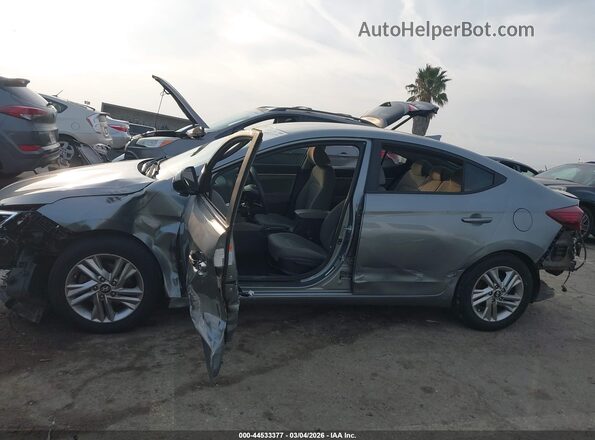 KMHD84LF2KU741291 2019 HYUNDAI ELANTRA Gray 360 interior view