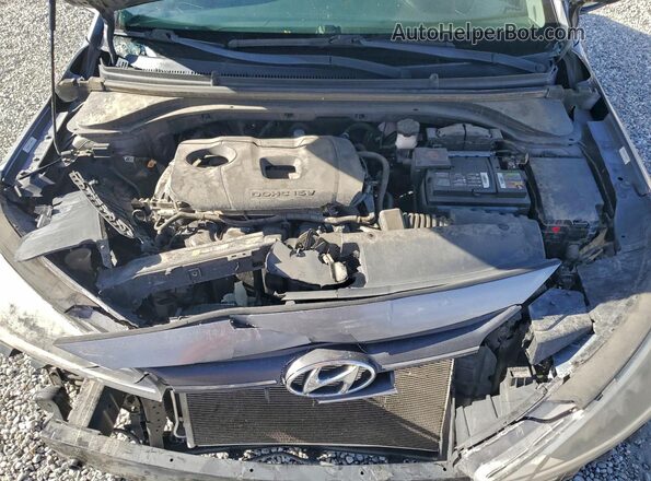 KMHD84LF2KU800906 2019 HYUNDAI ELANTRA Gray Սալոնի հետևի տեսք