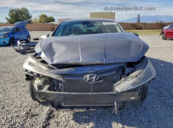 KMHD84LF2KU800906 2019 HYUNDAI ELANTRA Gray Դիմացի տեսք