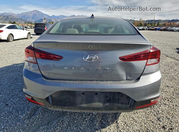 KMHD84LF2KU800906 2019 HYUNDAI ELANTRA Gray Հետևի տեսք