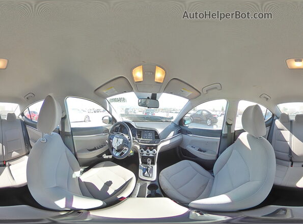 KMHD84LF2KU800906 2019 HYUNDAI ELANTRA Gray Սալոնի 360 աստիճան տեսք