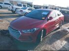 2017 Hyundai Elantra Se Red vin: KMHD84LF3HU085059