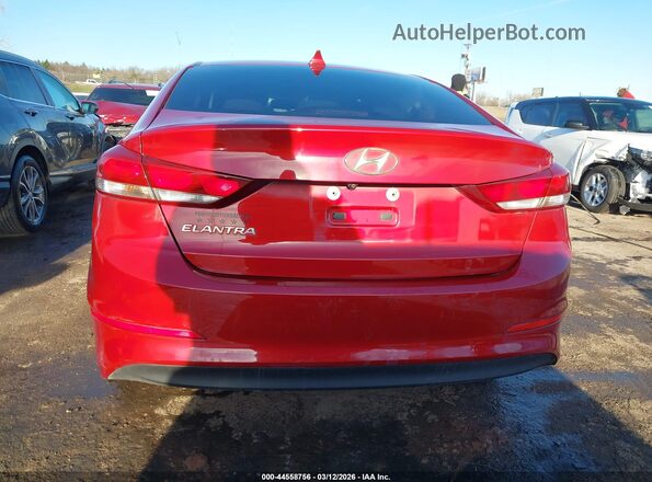 KMHD84LF3HU085059 2017 HYUNDAI ELANTRA Red 