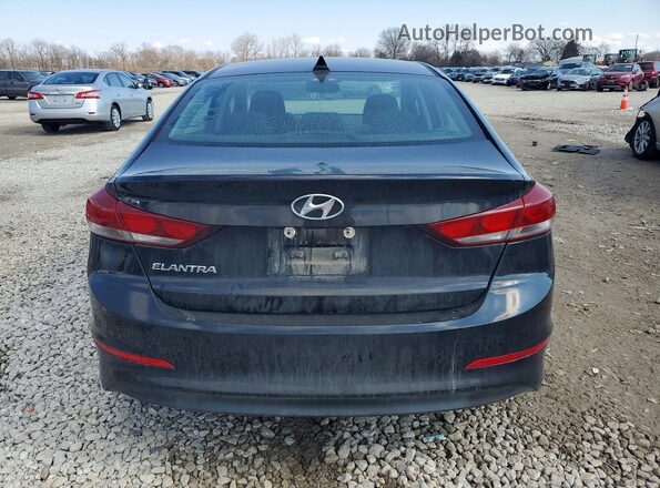 KMHD84LF3HU261270 2017 HYUNDAI ELANTRA Black Widok z tyłu
