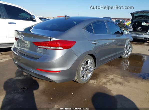 KMHD84LF3HU313254 2017 HYUNDAI ELANTRA Silver Задня права чверть