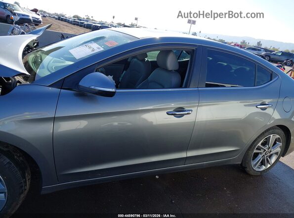 KMHD84LF3HU313254 2017 HYUNDAI ELANTRA Silver Вид задньої частини салону